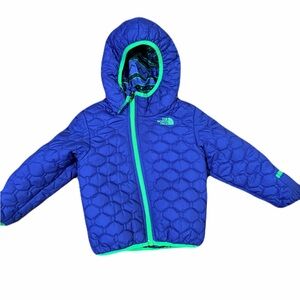 The North Face infant  Boys' Reversible Perrito Jacket - Size 18/24m  puffer